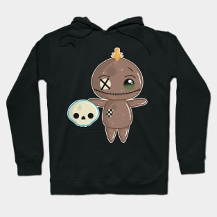 Cute Sack Puppet with Cute Skull Hoodie